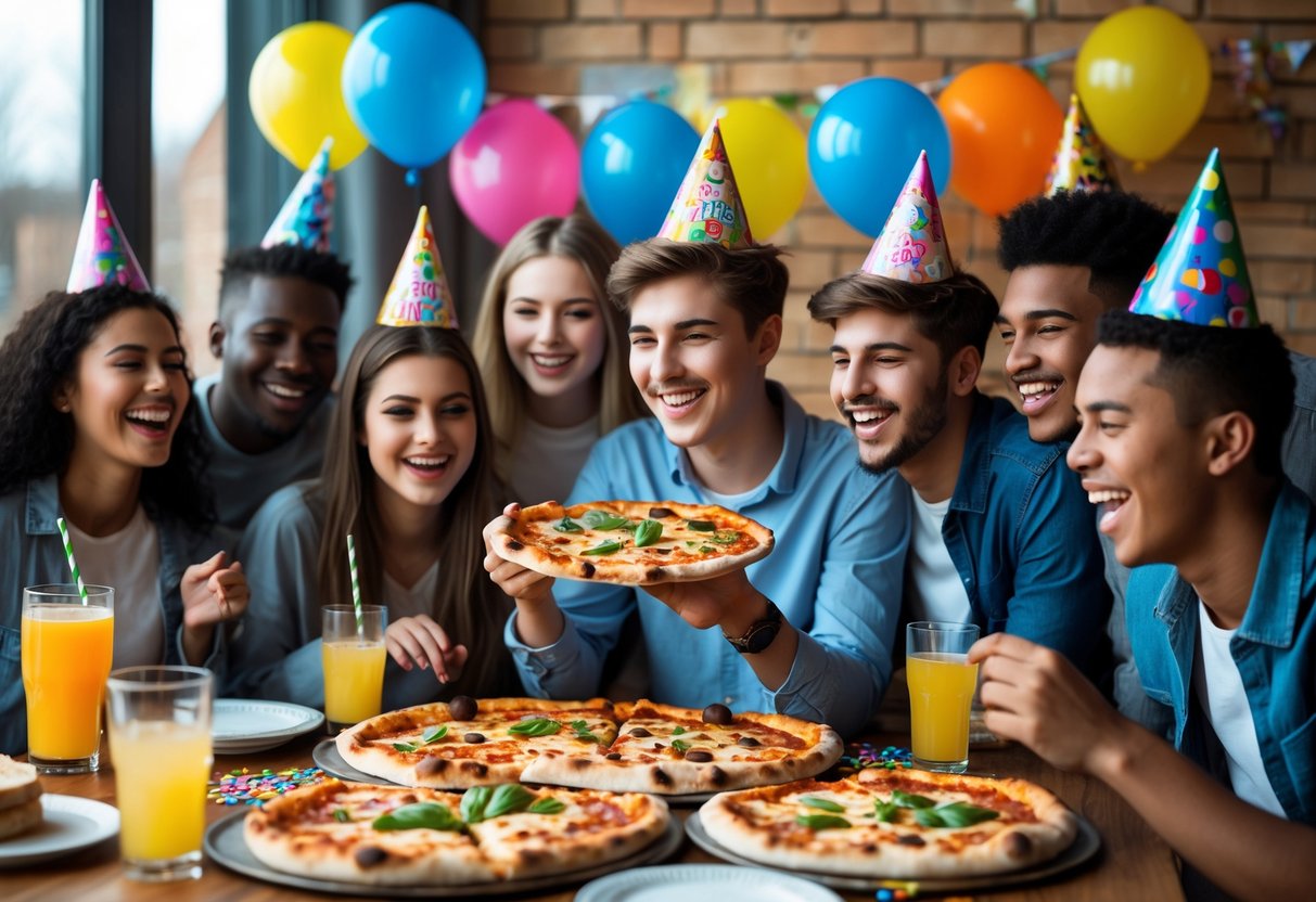 Saadan holder du den perfekte pizza fest til din 18 aars foedselsdag
